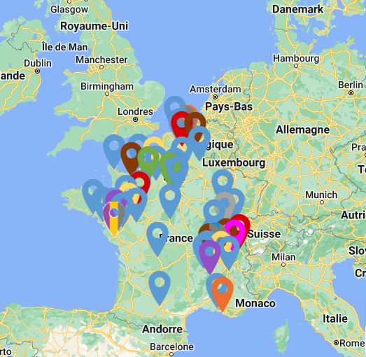 Présentation de toutes les écoles de production